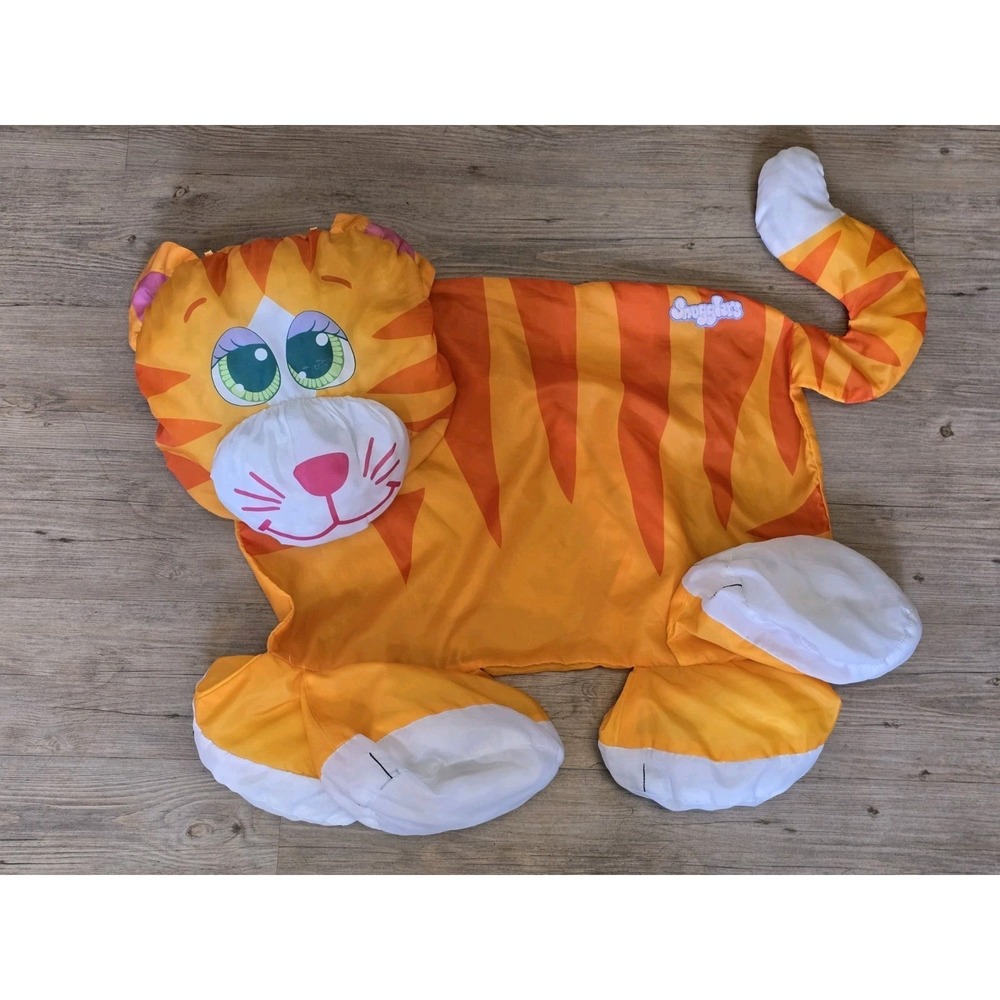 Snugglers Stuff Hug Play Nylon Cat Pillow Cover 2005 Plush Jakks Pacific‎